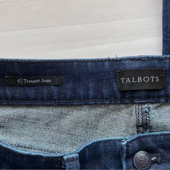 NWT Talbots Luna Wash Trouser Jeans Size 6 - Picture 9 of 15